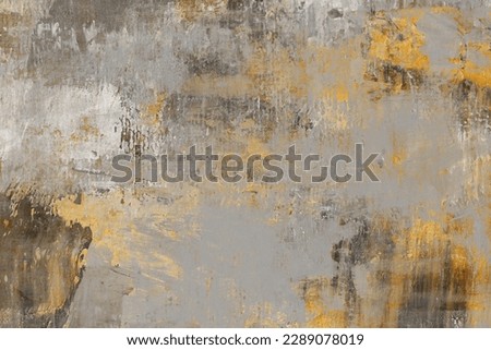 Smudged canvas, abstract acrylic painting grunge background  Royalty-Free Stock Photo #2289078019