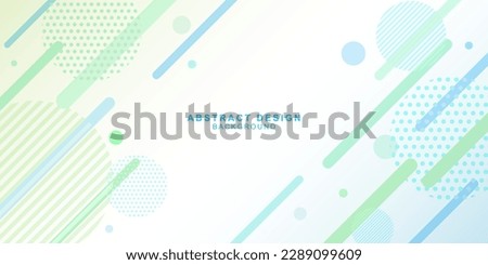 Abstract background material combined with circles and diagonal lines, vector illustration Royalty-Free Stock Photo #2289099609