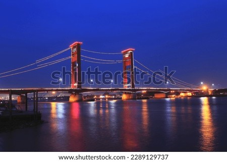 The Ampera Bridge is a bridge in the city of Palembang in the province of South Sumatra, Indonesia.