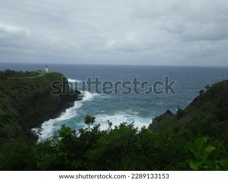 beautiful landscape in hawaii island