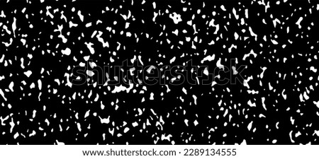 Small uneven spots and particles of debris. Abstract vector texture. Distressed uneven background.  Vector illustration. EPS10.