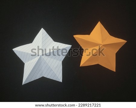 "Mesmerizing Origami 3D Star: A Masterpiece of Paper Art"