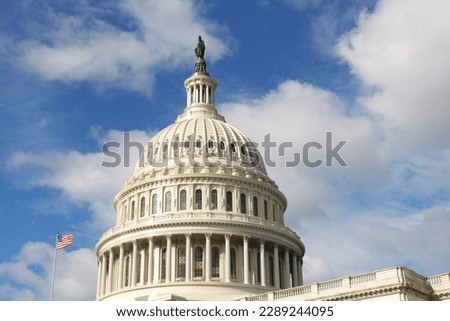 Washington DC Capitol Senate Building Royalty-Free Stock Photo #2289244095