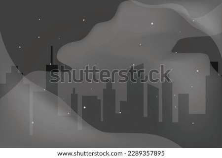 PM 2.5 is an air pollutant that impact for people's health when levels of tiny particles in air are high. They are tiny dusts in the air that reduce visibility and appear hazy when levels are elevated Royalty-Free Stock Photo #2289357895