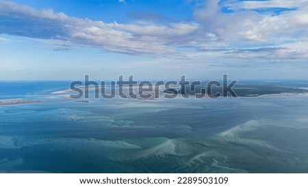 sand islands indian ocean mozambique Royalty-Free Stock Photo #2289503109