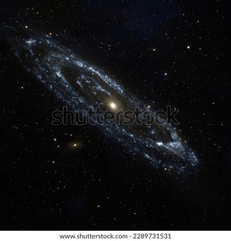 Spiral Galaxy. Abstract space background - Elements of this image furnished by NASA