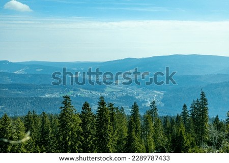 Spring hike in the Bavarian Forest from the Großer Arbersee to the Großer Arber summit - Bavaria - Germany