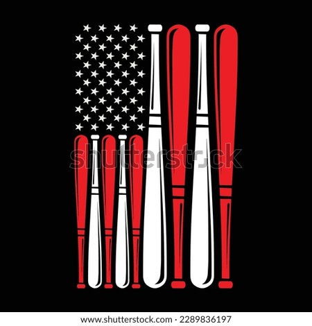 Vintage Baseball American Flag Shirt, USA Flag Vector, Baseball USA Flag, Baseball Vector, illustration, Baseball Dad Shirt, American Flag SVG