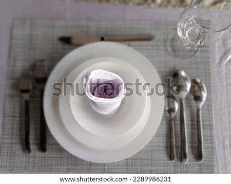 dining toola or table utensils Royalty-Free Stock Photo #2289986231