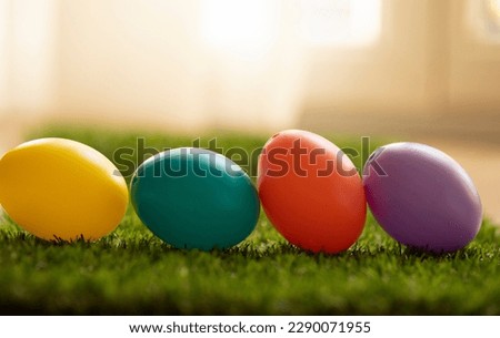 Composition with Easter. Easter. Decoration. 
