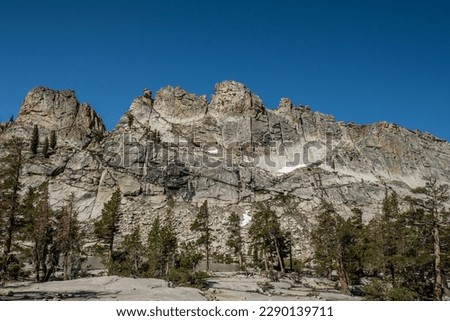 Alta Peak Towers Over the Pear Lake area in Sequoia National Park