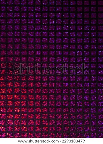 Abstract purple and red holographic background. Minimal mosaic wallpaper made of squares.