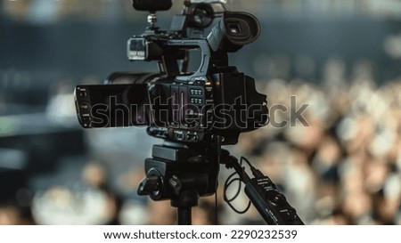 Digital Video Camera that used to shooting Broadcast and Tv Production