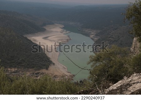 Extremadura is famous for the Roman ruins of the Augusta Emerita neighborhood, with aqueducts, theaters, a circus and a bridge over the Guadiana river. Royalty-Free Stock Photo #2290240937