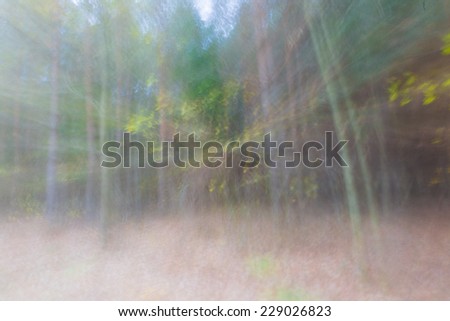 nature long exposure abstraction