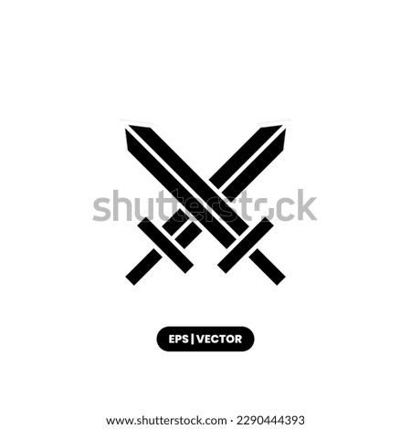Game icon vector illustration logo template for many purpose. Isolated on white background.