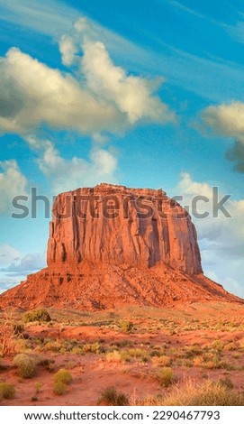 Buttes of Monument Valley, Utah.