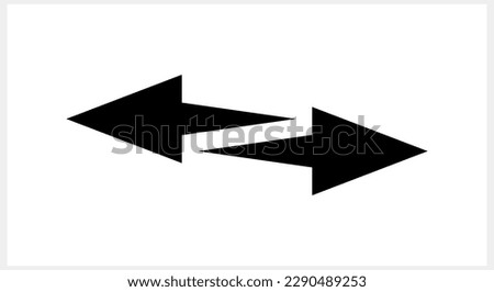 Arrow clipart isolated Clipart Vector stock illustration. EPS 10