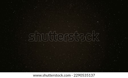 A starry sky on a black night sky. Zodiac signs. A large number of stars scattered across the sky like grains of sand on the seashore. Some stars are big, others are smaller. Light points. Royalty-Free Stock Photo #2290535137