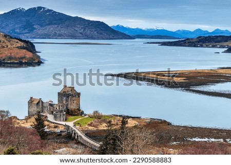 Eilean Donan Castle, Loch Duich, Scotland, UK Royalty-Free Stock Photo #2290588883