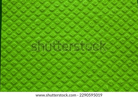 moisture-absorbing napkin, texture of green squares