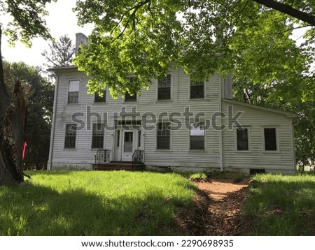 old home, historic, white, haunted