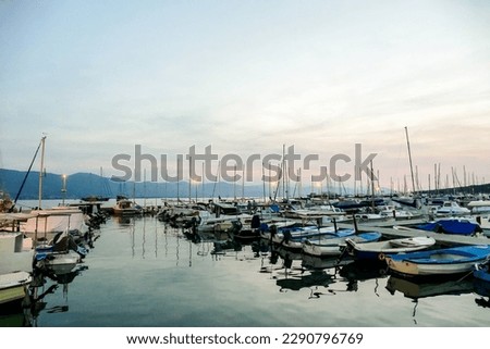 boats in harbor, beautiful photo digital picture