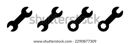 Wrench icon vector illustration. repair icon. tools sign and symbol Royalty-Free Stock Photo #2290877309