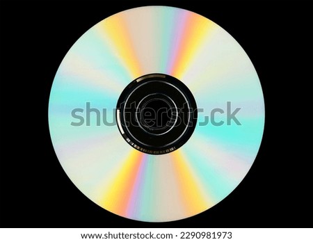 CD disc texture overlay for graphic design composition  Royalty-Free Stock Photo #2290981973