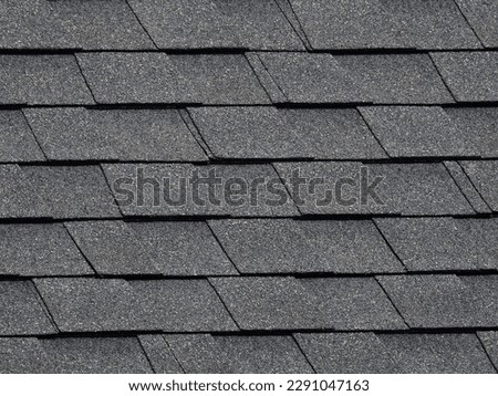 texture of asphalt shingle​ roof Royalty-Free Stock Photo #2291047163