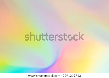 Iridescent background. Holographic Abstract soft pastel colors backdrop. Holographic Foil Backdrop. Trendy creative gradient. Royalty-Free Stock Photo #2291219713