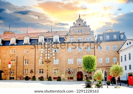 Old city of Oehringen, Germany 