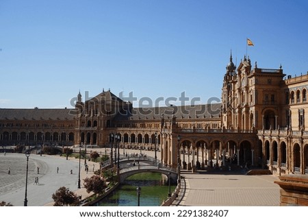 Plaza de España, Seville, Spain, historical building

 Royalty-Free Stock Photo #2291382407