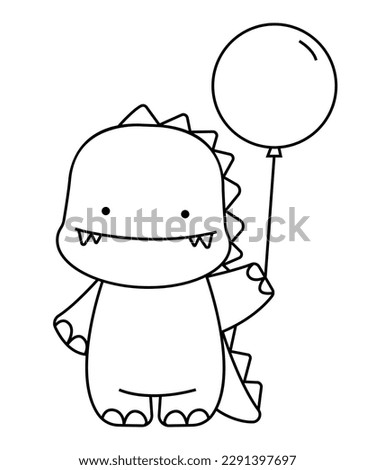 coloring page illustration cartoon character