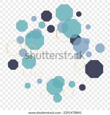 Gray Hexagon Background Transparent Vector. Atom Interactive Background. Elegant Backdrop. White Line Research. Geometric Template.