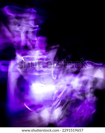 Abstract Light Painting Creative Blur Neon Lights Long Exposure Flares Overlay 
