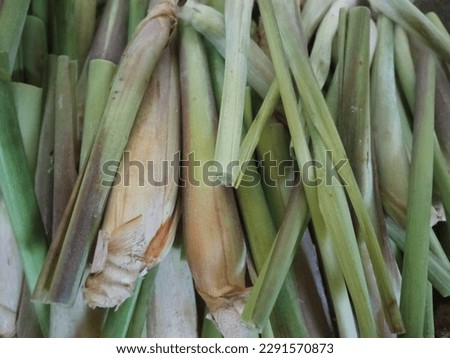 pieces of lemongrass that are ready to be cooked. Eid edition

