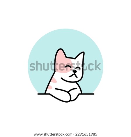vector cartoon cute car clip art on white background. use for pet shop or illustration