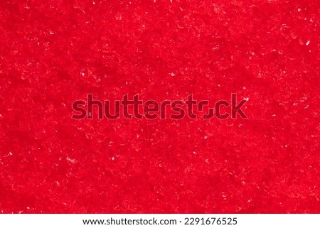 Red ice slush textured background Royalty-Free Stock Photo #2291676525