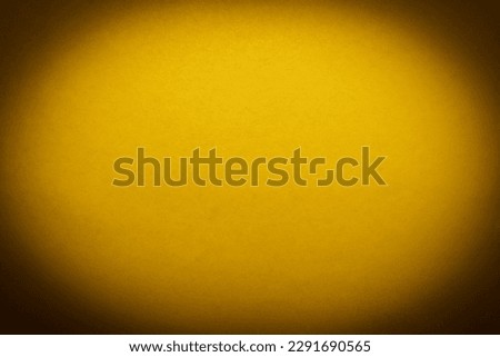 Abstract beautiful colorful minimal paper textures, yellow color, vignetting. Background