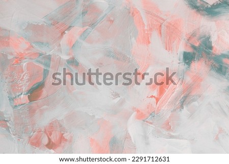 Art modern oil and acrylic smear blot canvas painting wall. Abstract texture pastel color stain brushstroke texture background. Royalty-Free Stock Photo #2291712631