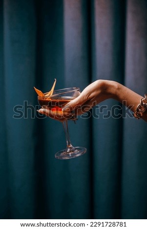 minimalist photography of signature drinks