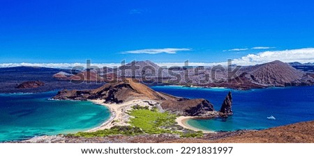 Galapagos Islands, Ecuador A place that is considered a paradise for adventurous travelers. There are natural diversity here, whether large or small islands or all sorts of animals that are rare only  Royalty-Free Stock Photo #2291831997