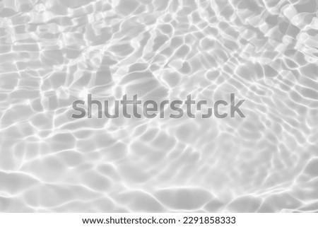 Abstract white transparent water shadow surface texture natural ripple background Royalty-Free Stock Photo #2291858333