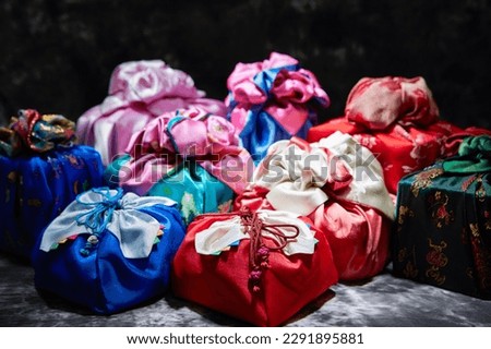 Korean traditional gift, traditional holiday gift Royalty-Free Stock Photo #2291895881