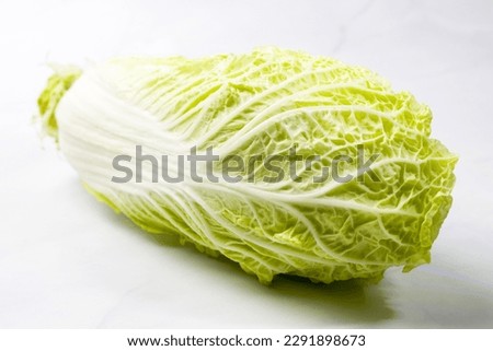 Fresh Chinese cabbage ready to eat.