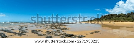 Australian beach and coast during the summer of 2023