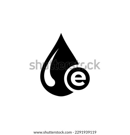 Best Vitamin E icon or vitamin E icon vector isolated in flat style. Simple Vitamin E icon vector for product packaging design. Best Vitamin E stamp icon supplement packaging. Royalty-Free Stock Photo #2291939119