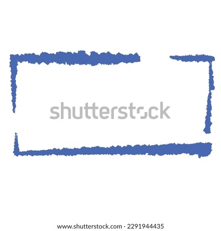 Blue grunge frames, good for your graphic design resources.