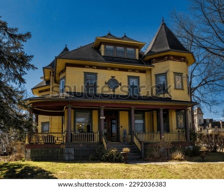 An Old Victorian Style House in Eastern Ontario Royalty-Free Stock Photo #2292036383
